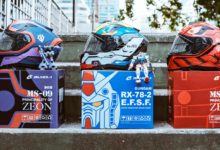 หมวกกันน็อก BILMOLA ส่งลายใหม่เอาใจสาวก GUNDAM