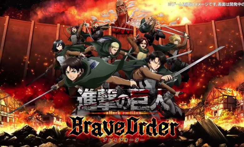 Attack on Titan Brave Order เปิดลงทะเบียนล่วงหน้าแล้วบนสโตร์ญี่ปุ่นแล้ววันนี้