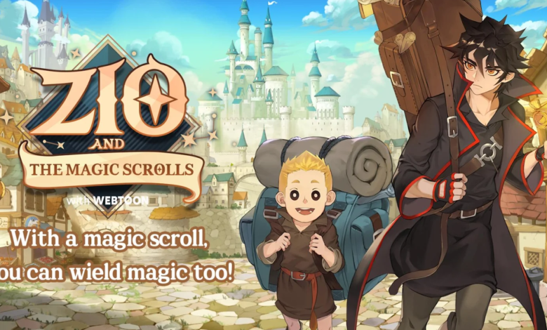 Zio and the Magic scroll เปิดให้ลงทะเบียนล่วงหน้าบนสโตร์ไทยแล้ว เกมมือถือ RPG ที่ดัดแปลงมาจากการ์ตูนชื่อดังใน Webtoon
