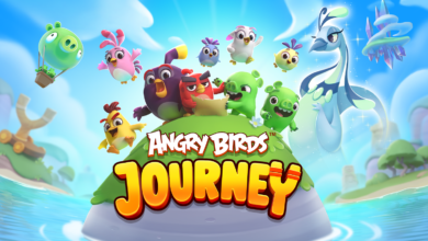 Angry Birds Journey เกมมือถือแนว Slingshot ดีดแล้วยิง พาเจ้านกพิโรธออกทวงคืนไข่มหัศจรรย์