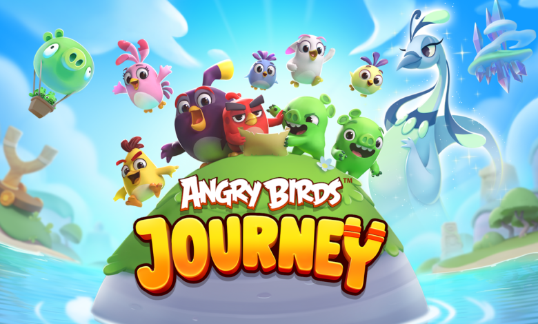 Angry Birds Journey เกมมือถือแนว Slingshot ดีดแล้วยิง พาเจ้านกพิโรธออกทวงคืนไข่มหัศจรรย์