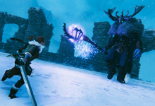 Praey for the Gods เกมแอคชั่นผจญภัยโลกเปิด ตามล่าบอสยักษ์ ปีนป่ายแล้วเข้าไปเชือด