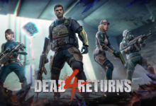 Dead 4 Returns เกมมือถือ Multiplayer co-op shooter ยิงซอมบี้ภายใต้ขุมพลัง Unreal Engine 4
