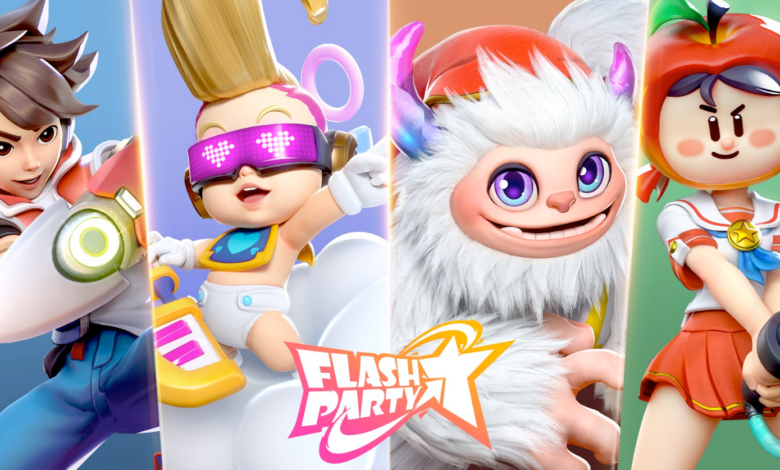 Flash Party เกมมือถือ Battle Royale ที่มีกลิ่นอายคล้าย Super Smash Bros.
