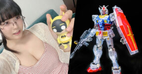 Sinonome Umi นางแบบกราเวียร์ผู้หลงรักกันดั้ม