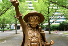 ผู้ว่าฯคุมะโมะโตะ สร้างรูปปั้น OnePiece เพิ่มเติม หลังถูกร้องเรียนเกี่ยวกับรูปปั้น Luffy