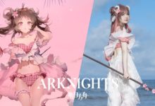 คอสเพลย์ Eyjafjalla จาก Arknights ใส่บิกินี่ เที่ยวทะเลสุดชิลล์