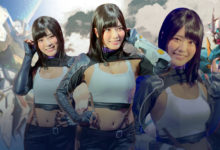 Sinonome Umi นางแบบกราเวียร์ผู้หลงใหลกันดั้มบุกงาน TGS2022