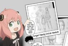 เผยภาพสเก็ตช์​ Anya เวอร์ชั่นแรก