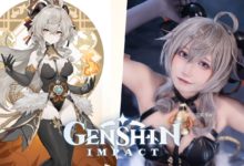 สาวจีนแปลงโฉมเป็น Ganyu เวอร์ชั่นดาร์ก