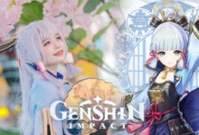 ผลงานแปลงโฉม Ayaka สุดตะมุตะมิจาก Genshin Impact