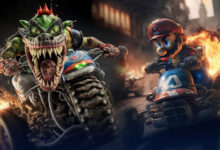 แฟนอาร์ต Mario Kart ในเวอร์ชั่น Twisted Metal ฝีมือ AI