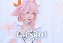 คอสเพลย์ Yae Miko ชุดแต่งงานเวอร์ชั่นคุณชิน