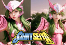 แฟนอาร์ต Andromeda จาก Saint Seiya เวอร์ชั่นสาวสวย