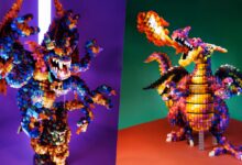 ผลงานตัวต่อสุดเจ๋งจาก Dragon Quest