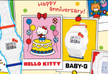 น่ารักแบบคลีน ๆ BABY-G x HELLO KITTY