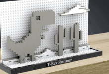 อยากได้ไหมตัวต่อ T-REX Runner