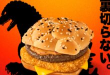 Godzilla และ McDonald's Japan ปล่อยเมนูเบอร์เกอร์ใหม่!