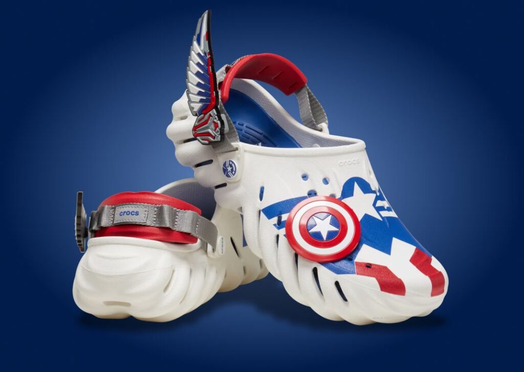 Marvel x Crocs Echo Clog Captain America Pack