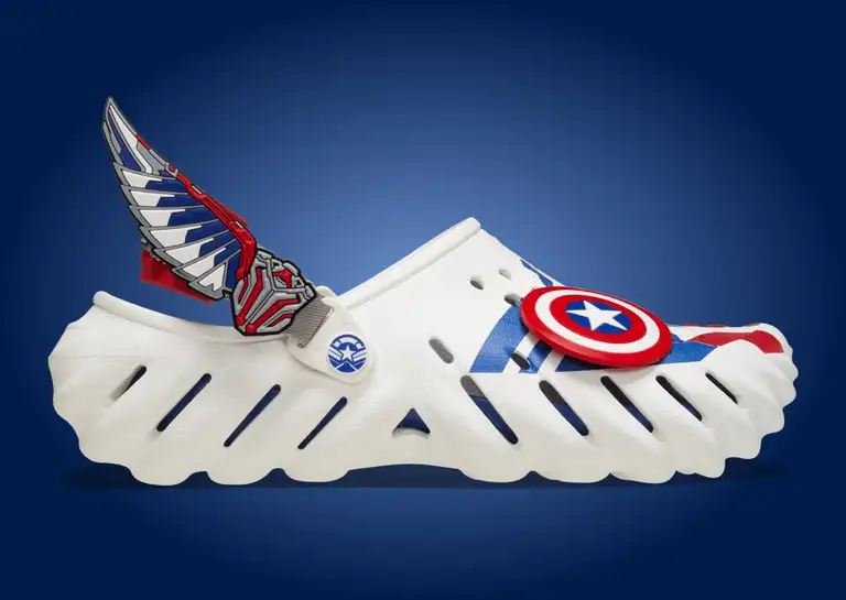 Marvel x Crocs Echo Clog Captain America Pack