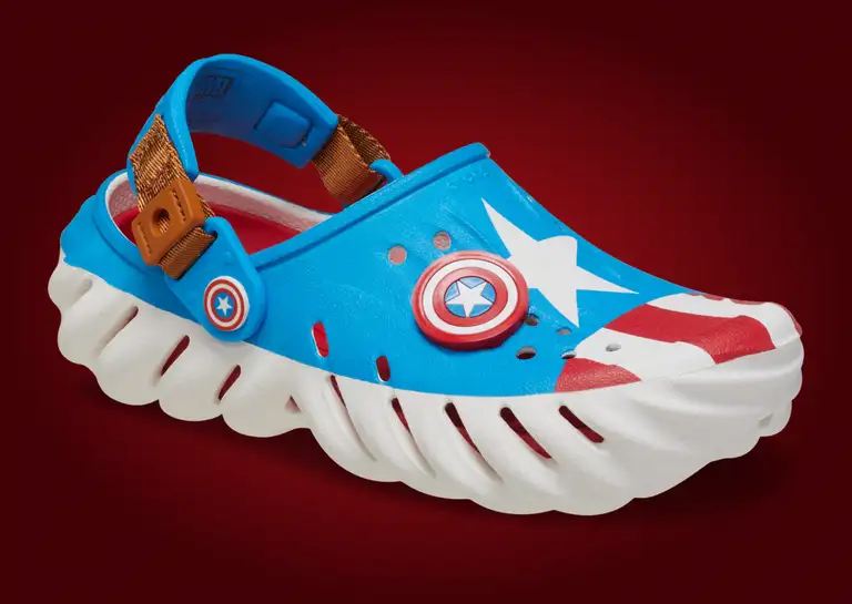 Marvel x Crocs Echo Clog Captain America Pack