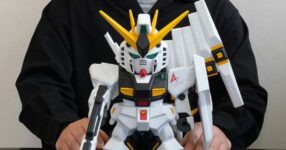มาแบบเบิ้มๆ Jumbo Soft Vinyl Figure SD MS-93 ν Gundam