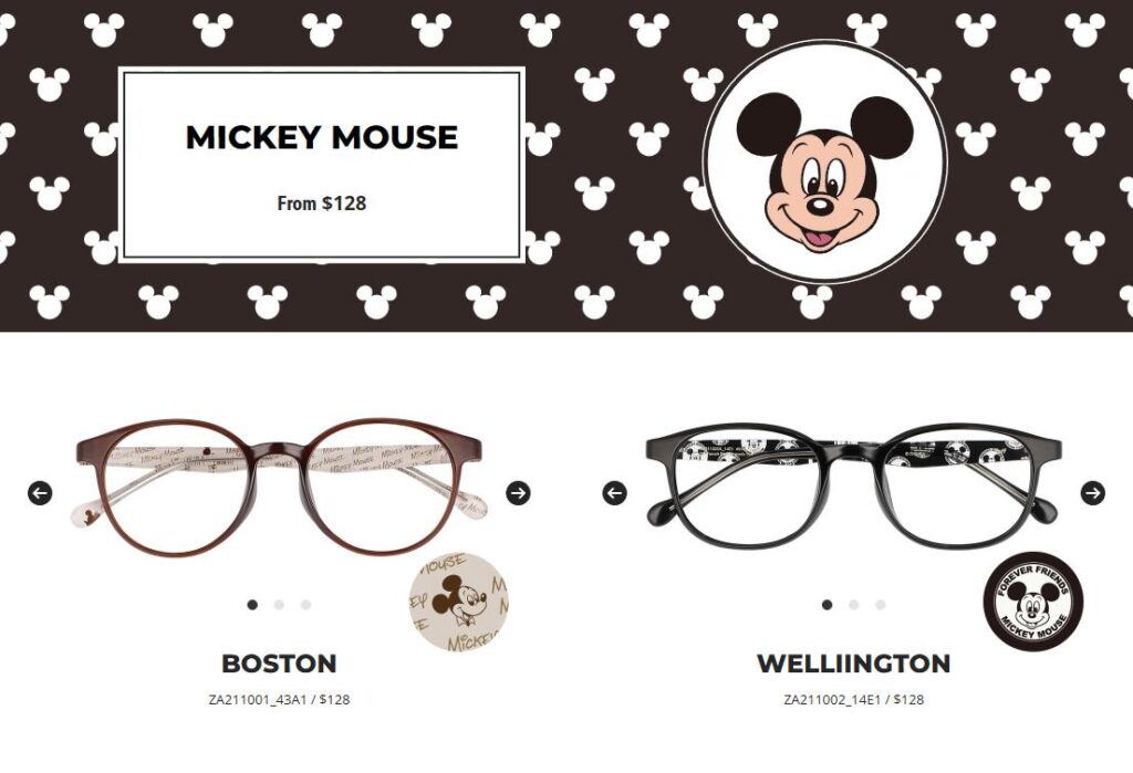 Mickey & Friends Disney x Zoff