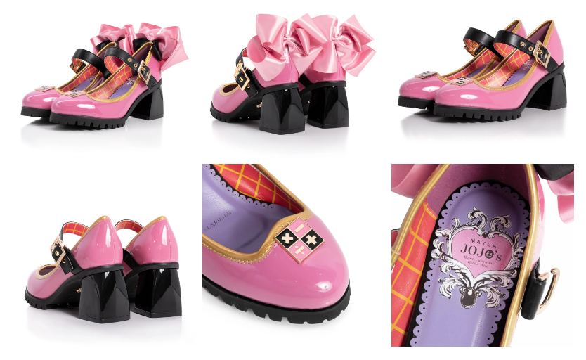 JoJo's Bizarre Adventure: Golden Wind x MAYLA Pump Shoes