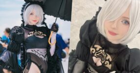 ตรวจพบ 2B สุดเซ็กซี่จาก NieR: Automata ในงาน Comiket