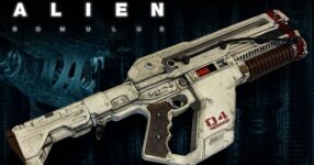 Alien Romulus Pulse Rifle งานละเอียดจาก Hollywood Collectibles Group