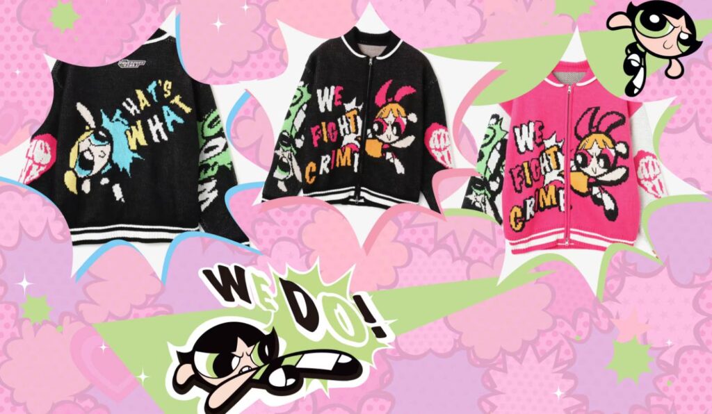 atmos pink x The Powerpuff Girls