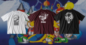 เสื้อซีรีส์ Rockman ลายใหม่เรียบง่ายแต่เท่จาก AND CHIPS by CAPCOM