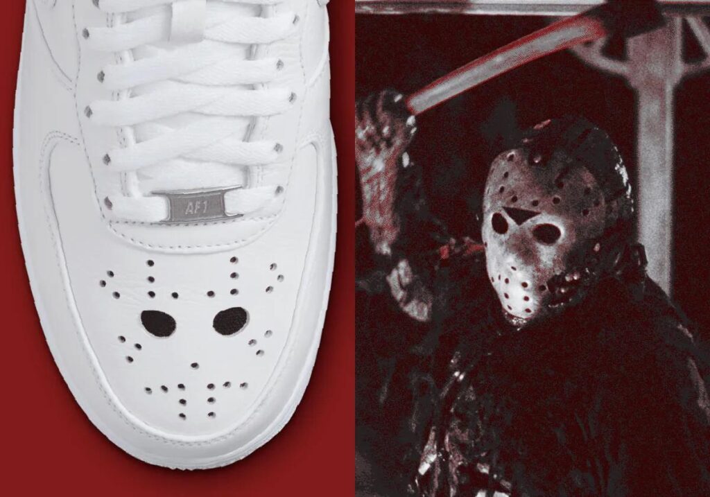 Jason's Fear Lives: Nike Air Force 1 'Hockey Mask