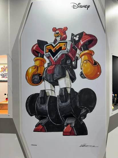 Gundam Designer Creates Robot-Transforming Mickey Mouse-04