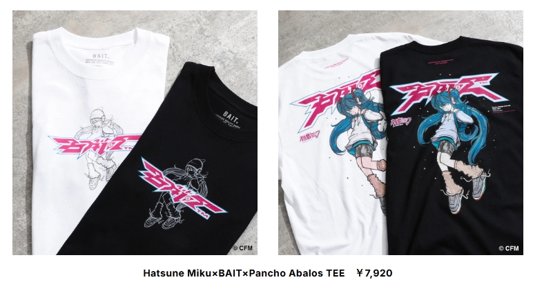 Hatsune Miku x BAIT x Pancho Abalos