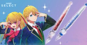 สวยงามน่าใช้ปากกาแก้วจาก Oshi no Ko เกิดใหม่เป็นลูกโอชิ