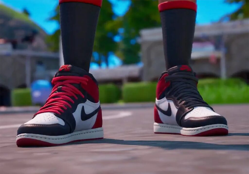 Fortnite Air Jordan 1 “Black Toe”