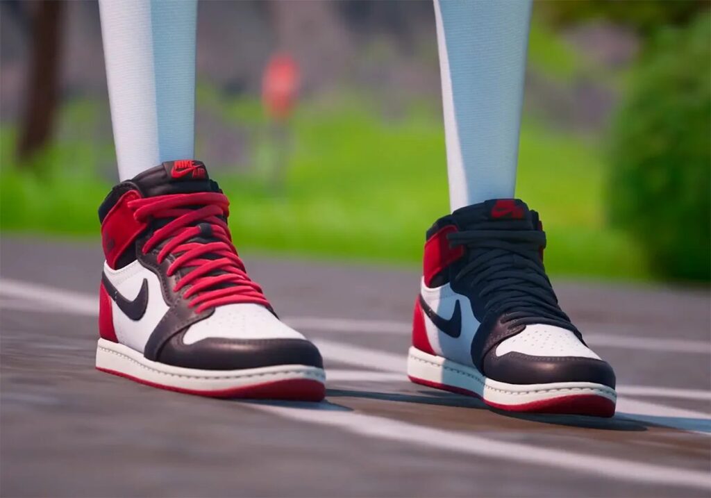 Fortnite Air Jordan 1 “Black Toe”