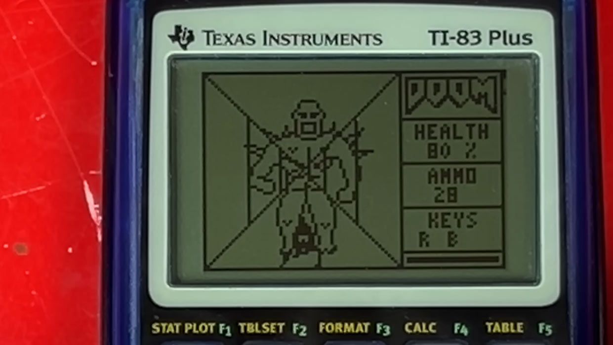 Texas Instruments Doom เอาเรื่อง! เล่นเกม DOOM บนเครื่องคิดเลข TI-83 Plus - Gamer Culture