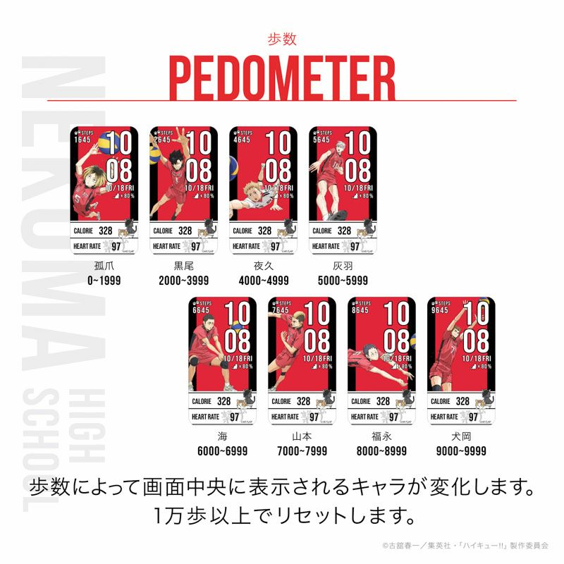 GARRACK วางจำหน่ายนาฬิกาอัจฉริยะธีม Haikyuu 12 Haikyuu