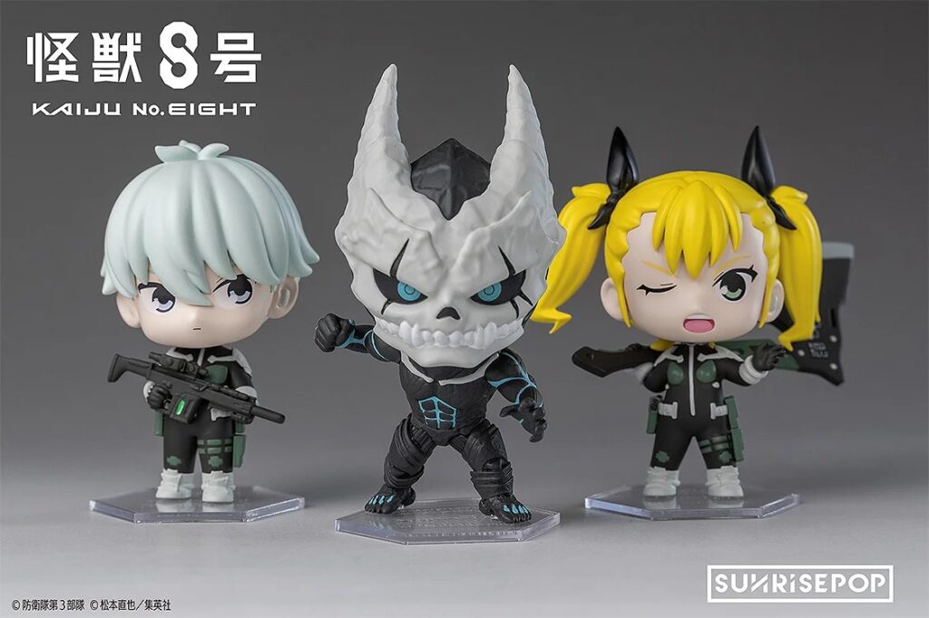 Good Smile เปิดจองกล่องสุ่มฟิกเกอร์ Kaiju No.8 ย่อส่วนสุดน่ารัก