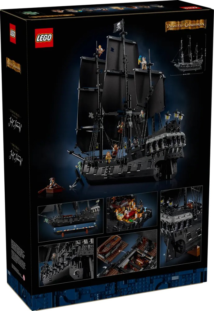 LEGO ปล่อย Black Pearl เรือโจรสลัดในตำนานที่กลับมาโลดแล่นอีกครั้ง 13 LEGO ปล่อย Black Pearl เรือโจรสลัดในตำนานที่กลับมาโลดแล่นอีกครั้ง