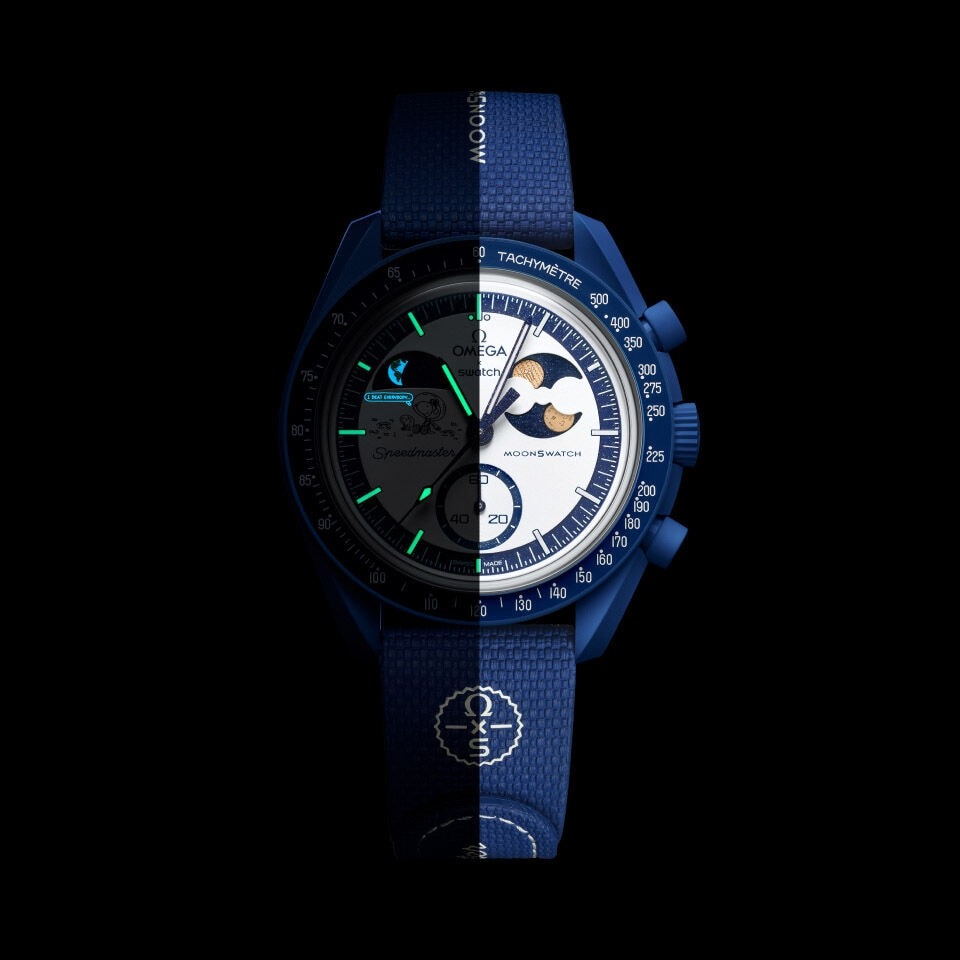 Swatch เปิดตัวนาฬิการุ่นใหม่ MISSION TO EARTHPHASE - MOONSHINE GOLD 4 Swatch