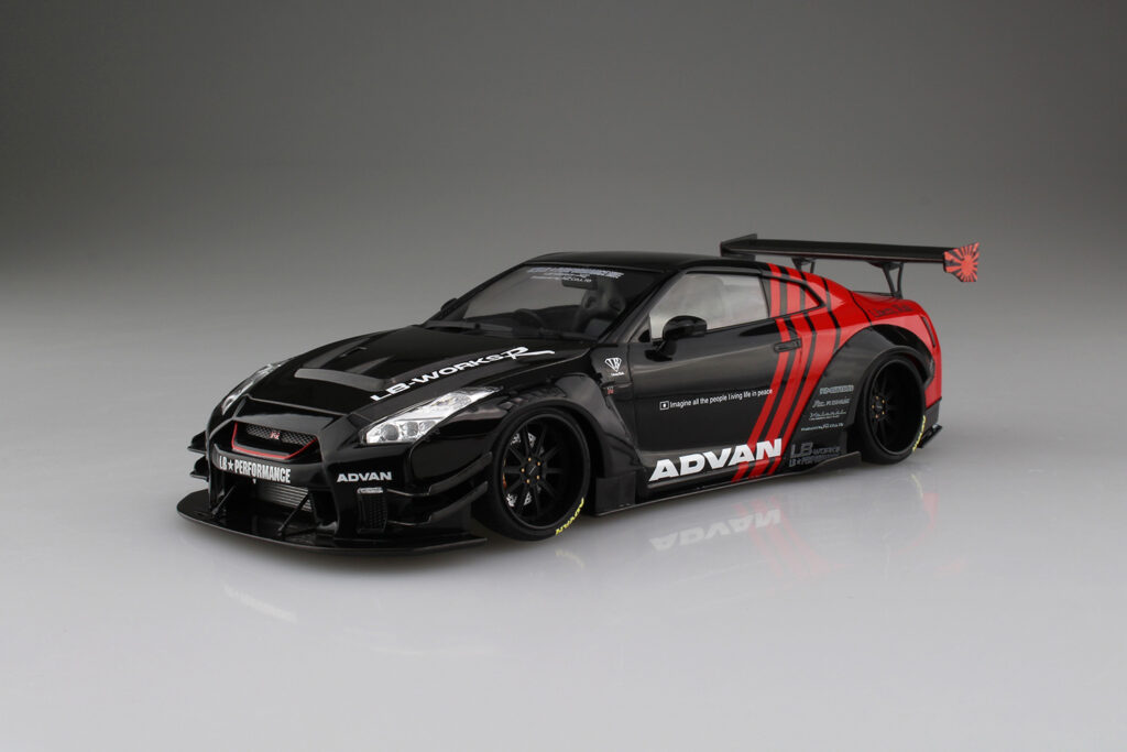 สวยจัด! โมเดลพลาสติก LB★Works R35 GT-R type 2 Ver.2 2 R35