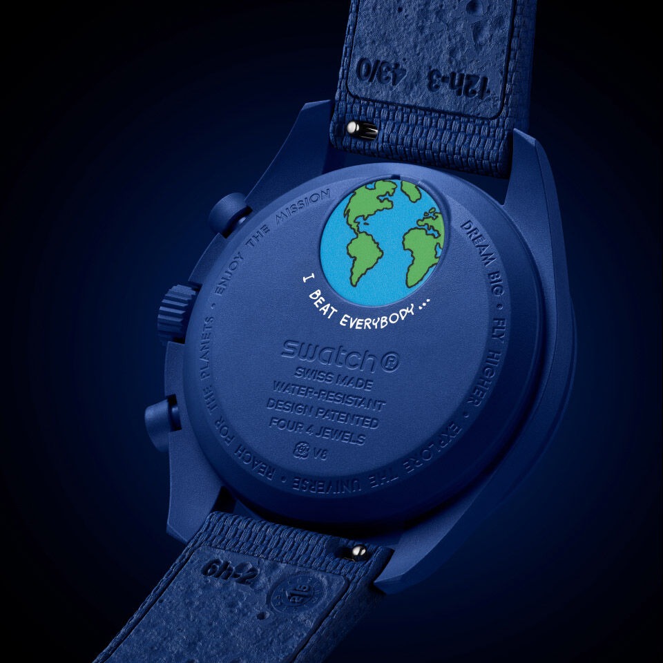 Swatch เปิดตัวนาฬิการุ่นใหม่ MISSION TO EARTHPHASE - MOONSHINE GOLD 5 Swatch