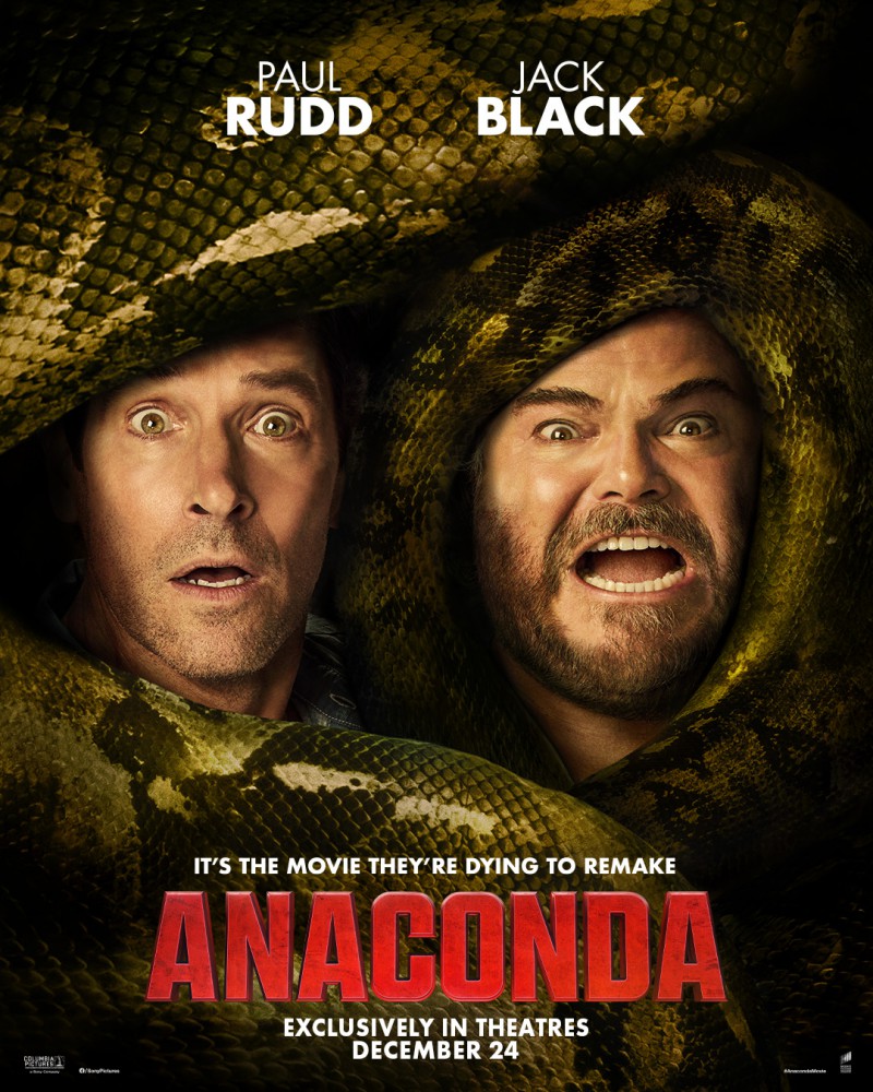 Anaconda รีบูต! งูยักษ์กลับมาเขย่าจอ พร้อม Jack Black และ Paul Rudd