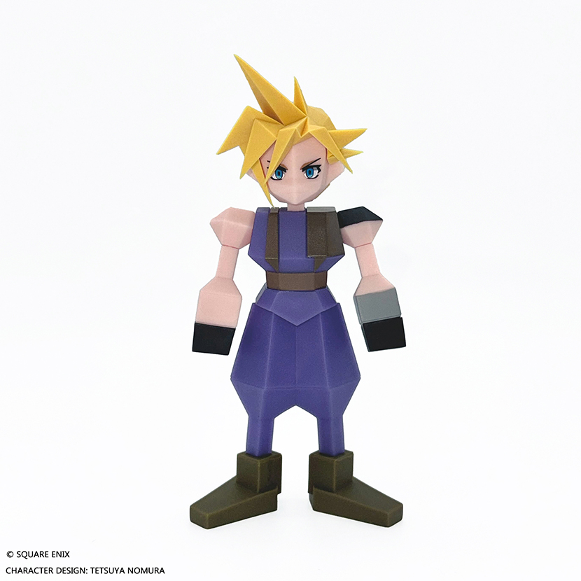 Cloud Strife เวอร์ชันเหลี่ยมยุค 90s กลับมาในร่างฟิกเกอร์! 3 Cloud Strife เวอร์ชันเหลี่ยมยุค 90s กลับมาในร่างฟิกเกอร์!