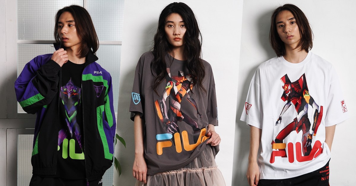 FILA ส่งเสื้อผ้าคอลเลคชั่นใหม่จาก Evangelion 1 FILA ส่งเสื้อผ้าคอลเลคชั่นใหม่จาก Evangelion
