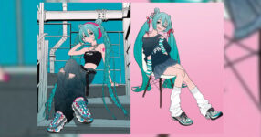 FILA ปล่อยรองเท้ารุ่นพิเศษร่วมกับ Hatsune Miku