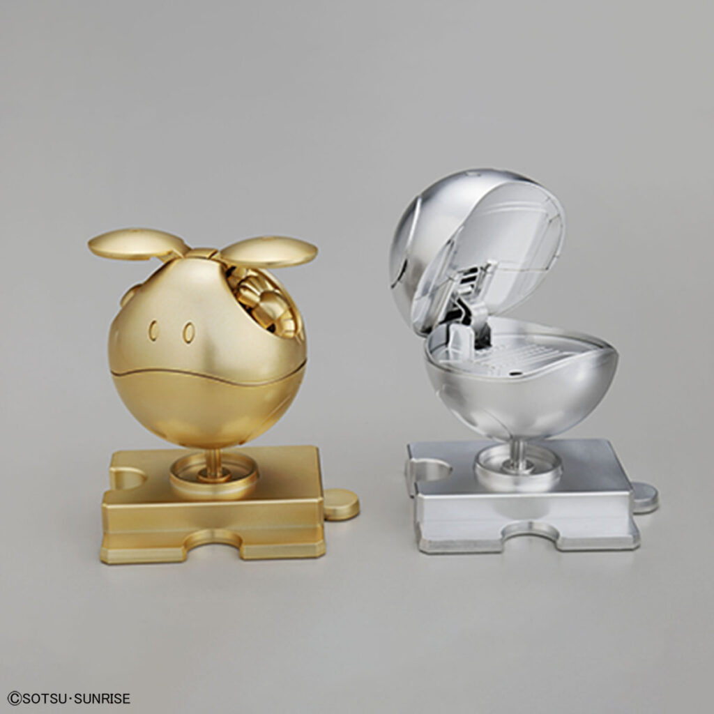 Gundam Base พร้อมส่ง Haropla รุ่นลิมิเต็ดมาพร้อมกับสีเคลือบเงินและทอง 5 Gundam